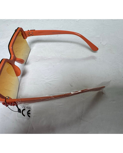 Orange Fashion Shield Sunglasses UV400 Unisex Trendy New