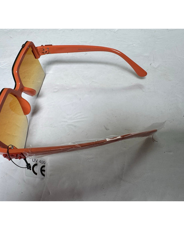Orange Fashion Shield Sunglasses UV400 Unisex Trendy New