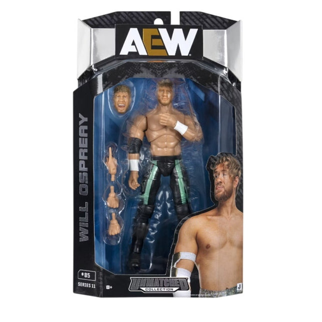 AEW Will Ospreay Unmatched Collection Series 11 #85 Wrestling Action Figure New