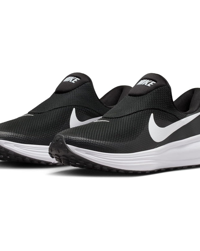 Nike Revolution 8 EasyOn Men's Black White Running Shoe Size 13