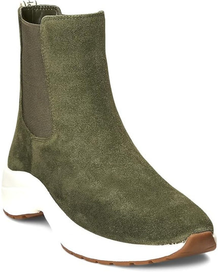 Lauren Ralph Lauren Women's Rylee Sneaker Bootie Fashion Boot new green