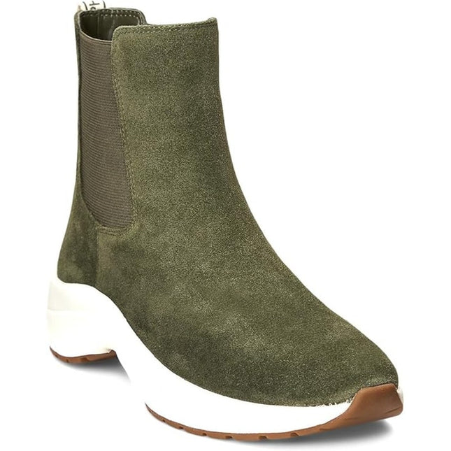 Lauren Ralph Lauren Women's Rylee Sneaker Bootie Fashion Boot new green