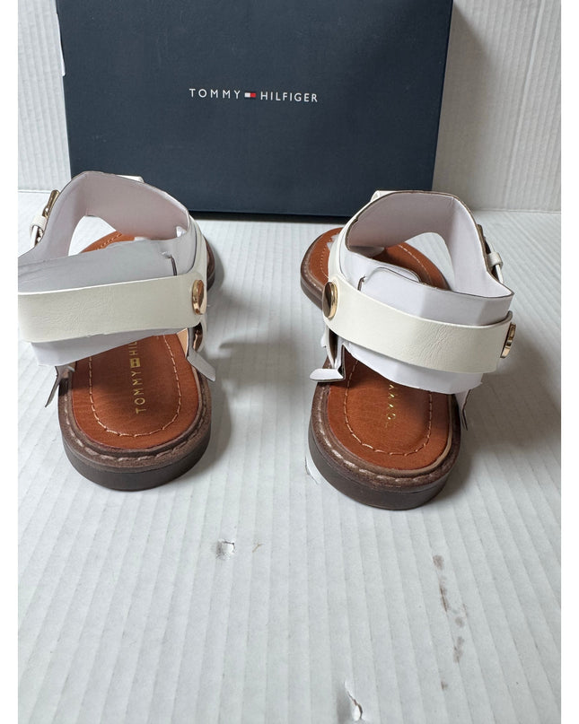 Tommy Hilfiger Women's Bennia flats Sandal White size 7M new