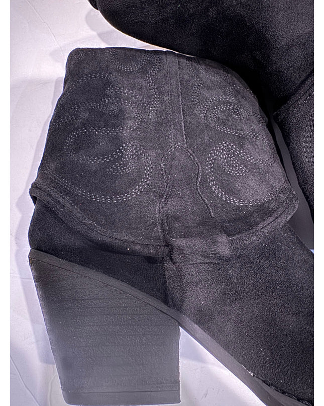 Very G Saylor Women's Black Western Fashion Bootie Size 7.5M New