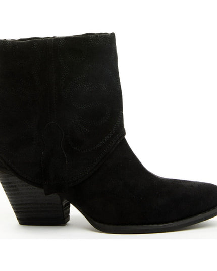 Very G Saylor Women's Black Western Fashion Bootie Size 7.5M New