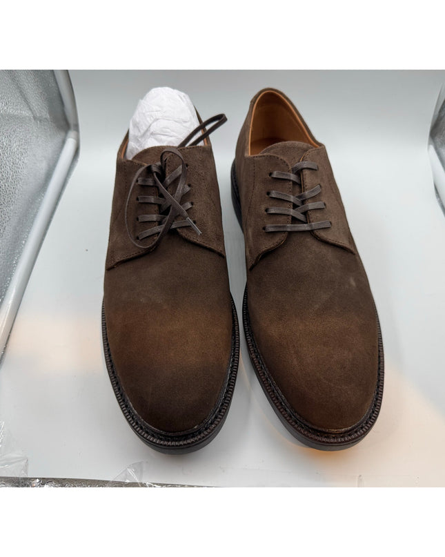 Polo Ralph Lauren Asher Men's Brown Suede Derby Dress Shoe 7D NWT