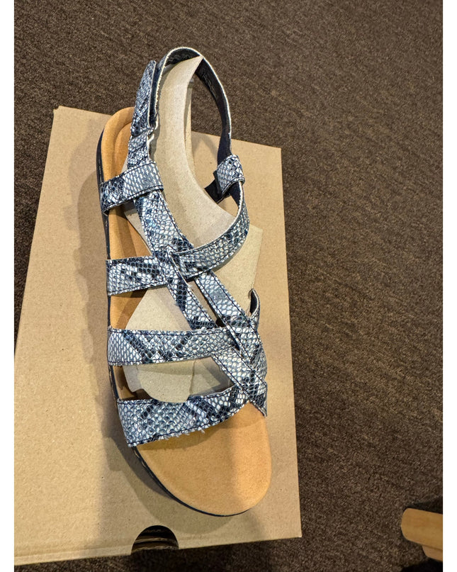 Clarks Merliah Rose Women's Snake Print Strappy Sandal 11