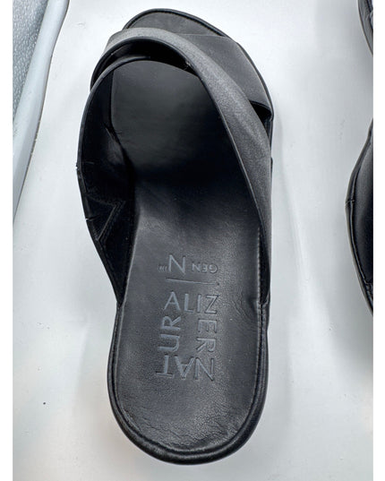 Naturalizer Genn-Stroll Slide Sandals | Black | Women's 6.5M | New