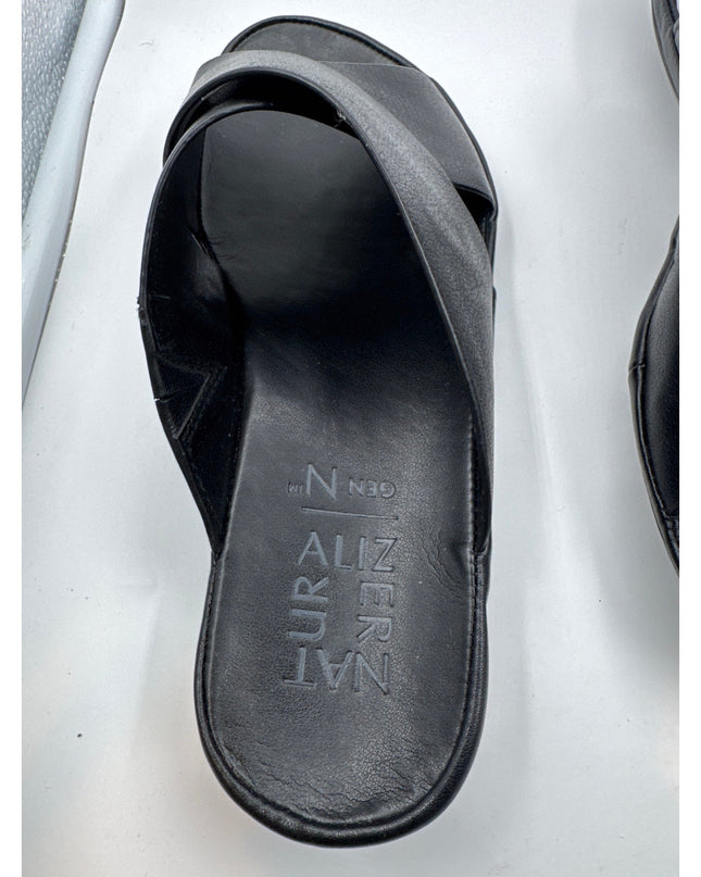 Naturalizer Genn-Stroll Slide Sandals | Black | Women's 6.5M | New