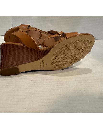 Cole Haan Josie Women's Tan Wedge Sandal Size 11B NWOB Designer