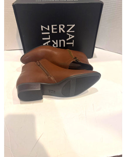 Naturalizer Claire Women's Cinnamon Brown Pointed Toe Bootie 7M