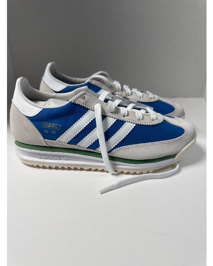 Adidas Originals SL72 Shoes White Royal Blue Size 6 Youth / GS IH2964 NWB