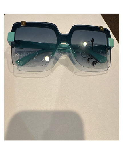 UV 400 Protection FASHION SHIELD SUNGLASSES Green she's bad to be some shit