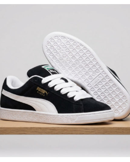 Copied - PUMA Suede XL Black White Men’s Skate Sneakers  Low Top Shoes 11 size