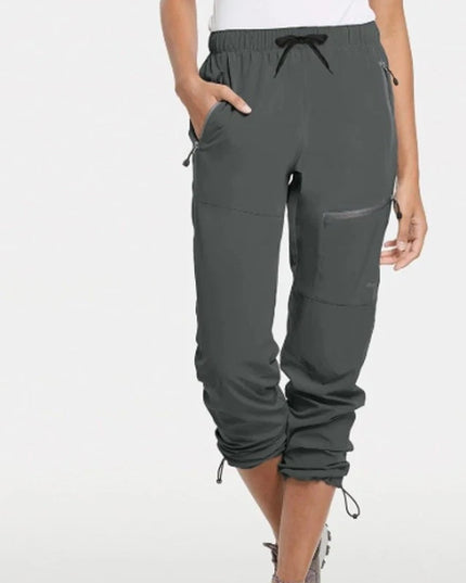 Women's Laureate UPF50+ DWR Hiking Pants steel gray, large