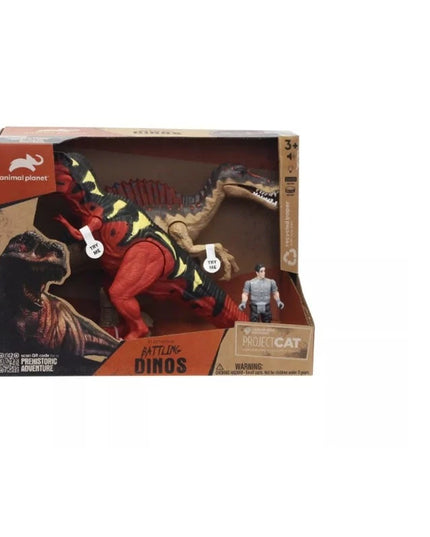 Animal Planet Electronic Battling Dinos Action Figure Set - 3pk