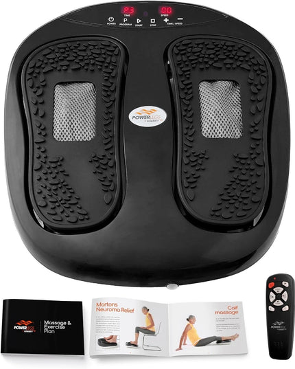 Power Legs by Power Fit Model ETF002M Vibration Foot Calf Massager w/ Remote