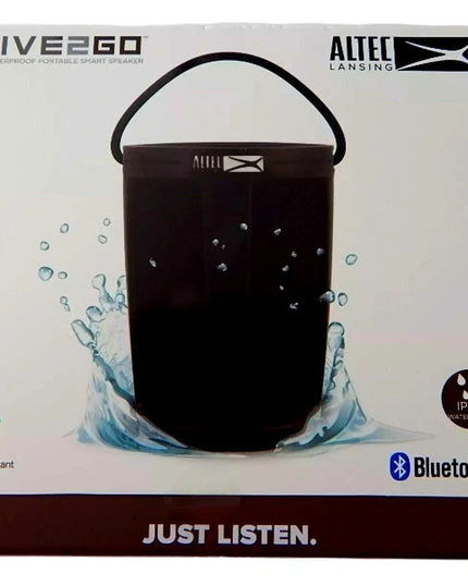 Altec Lansing Live 2 Go WiFi / Bluetooth Google Assistant Speaker sealed New