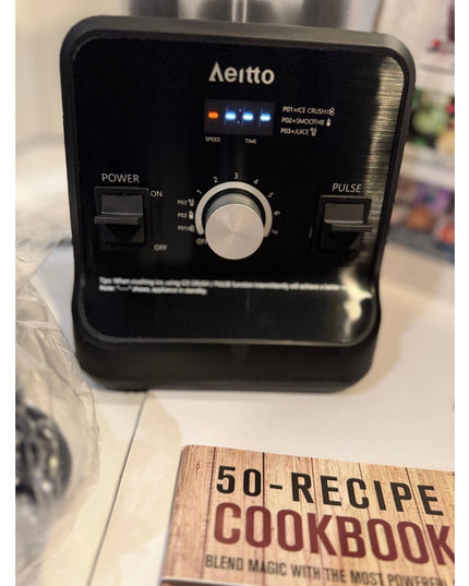 Aeitto 1500W Blender 68 Oz Professional  Blender for Ice Crush & Frozen Drinks