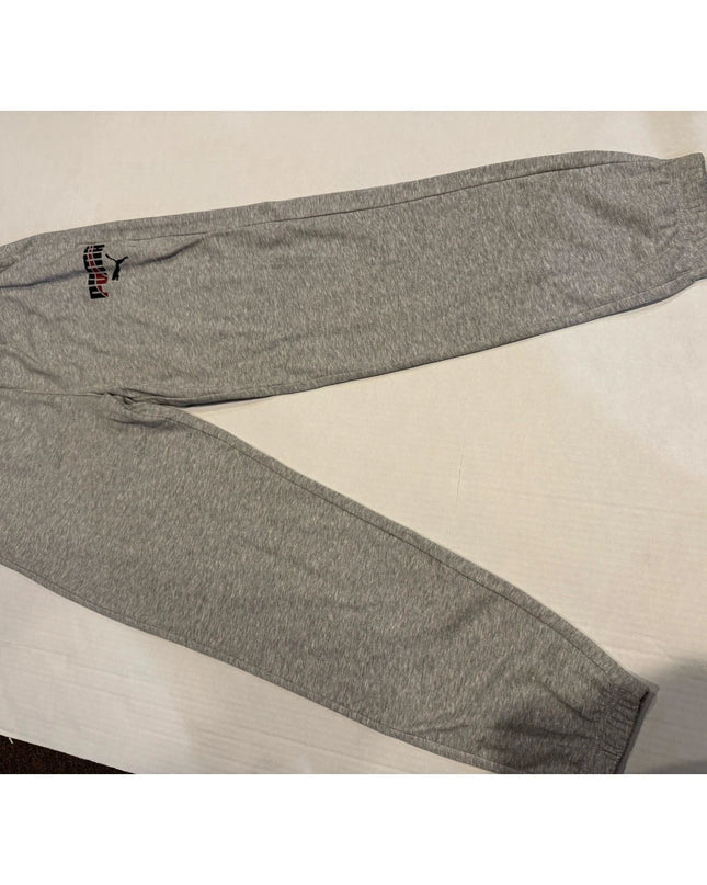 Puma Youth Fleece Jogger Pants Size Medium 18/20 Gray New