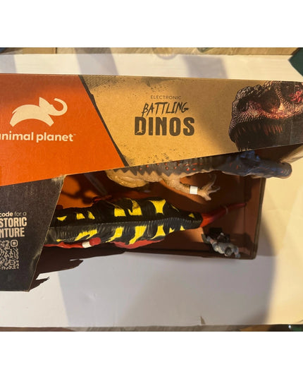 Animal Planet Electronic Battling Dinos Action Figure Set - 3pk