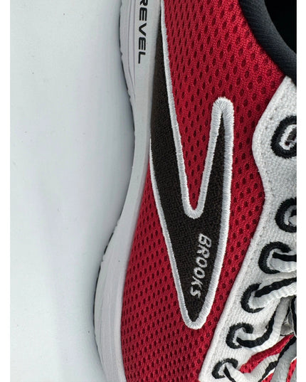 Men's Brooks Revel 6, Red/Black/White  Men,size 14 M   nwob