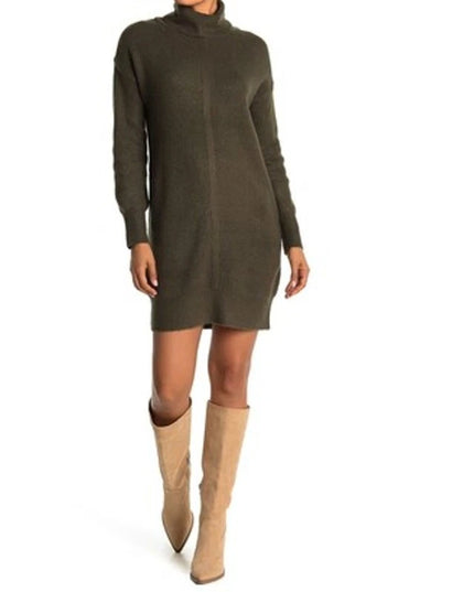 RD Style women Seamed mini Turtleneck Sweater Dress size S/P