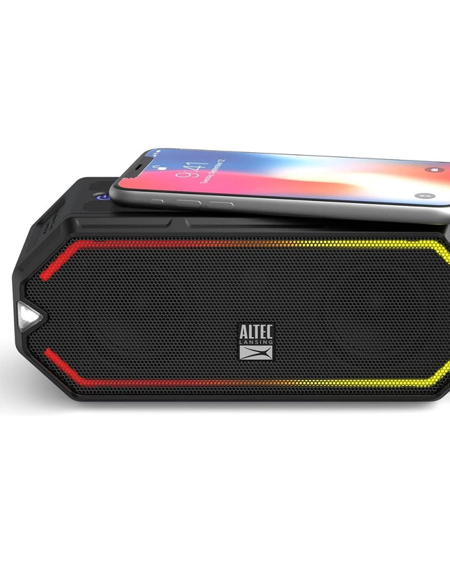 Altec Lansing - HydraBlast Wireless Portable Bluetooth Speaker, IP67 Waterproof