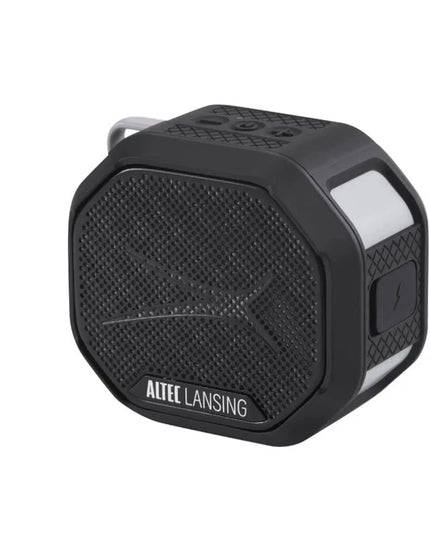Altec Lansing - Bluetooth HydraTrek 2.0 EverythingProof Portable Speaker - Black