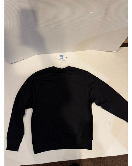 Nike Men's Club Fleece Sweatshirt Black Fleece Pullover Sport Casual Crewneck M