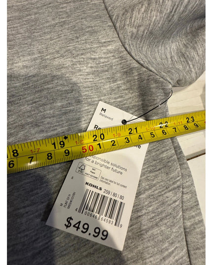 Men's FLX Recharge Scuba Hoodie Flint Heather gray M nwt
