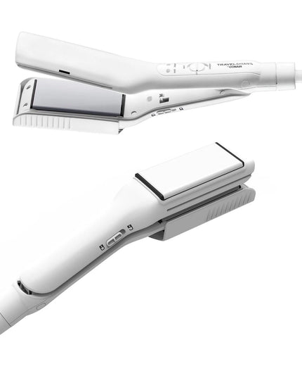 Conair Travel Iron 2-in-1 – Dual-Use Flat Iron for Clothes & Hair | Compact