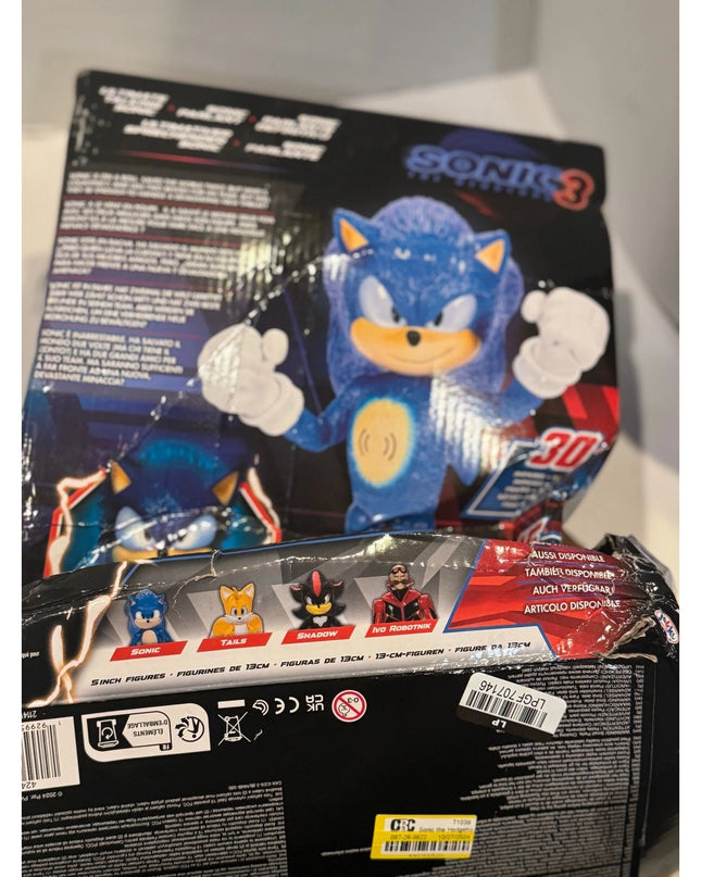 Sonic the Hedgehog 3 Ultimate Talking Sonic 12 inch Action Figure 15 Articulatio
