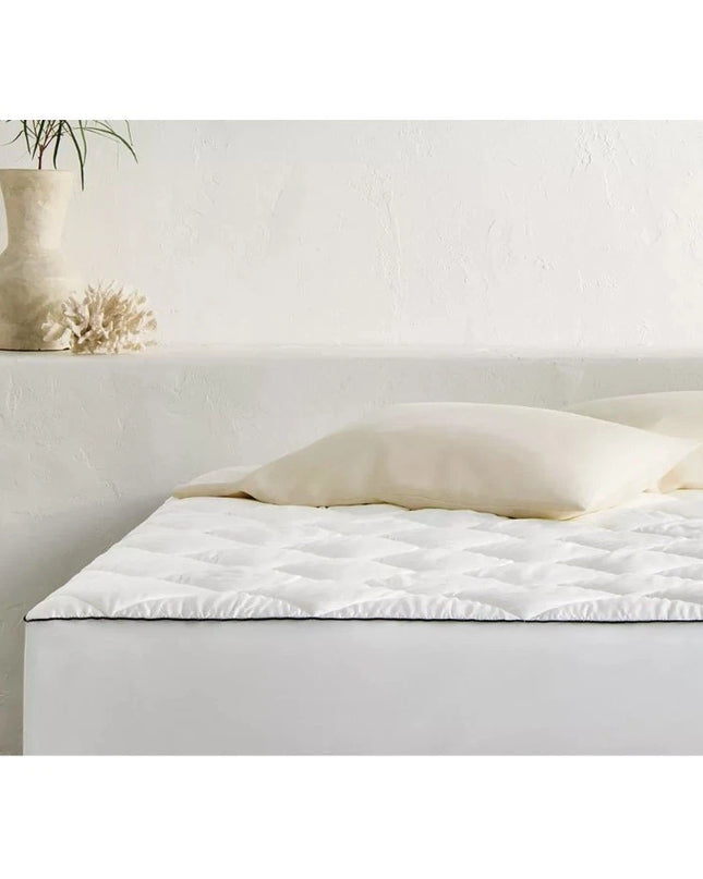 Premium Cooling Mattress Pad - Casaluna full white new