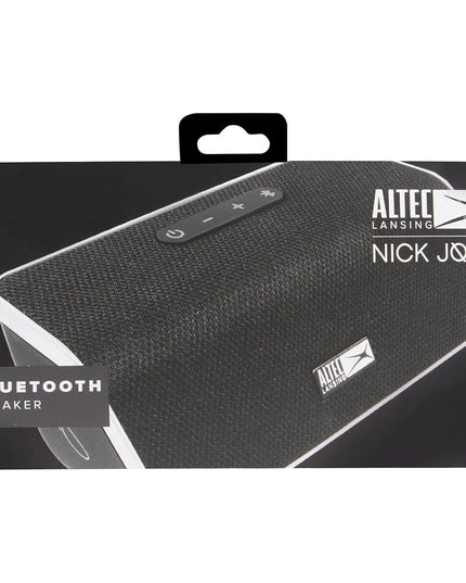 Altec Lansing Nick Jonas Bluetooth Speaker waterproof 12 hour charge