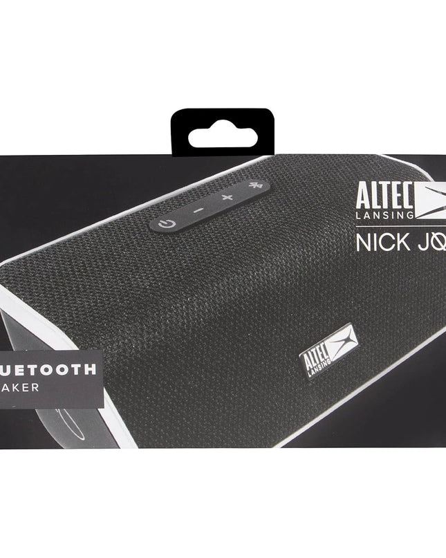 Altec Lansing Nick Jonas Bluetooth Speaker waterproof 12 hour charge