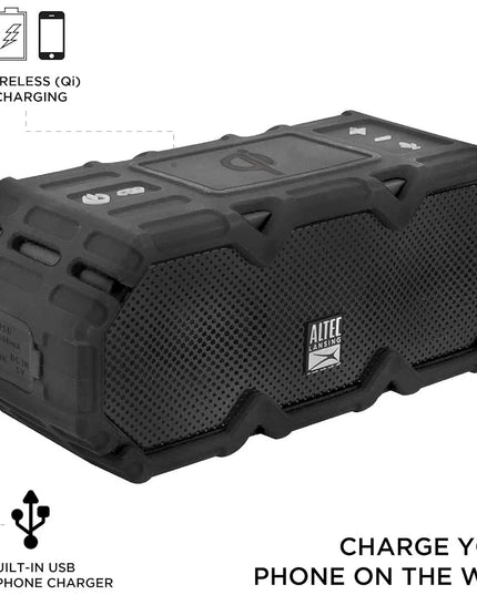 Altec Lansing LifeJacket Jolt - Waterproof Bluetooth Speaker, Durable & Portable