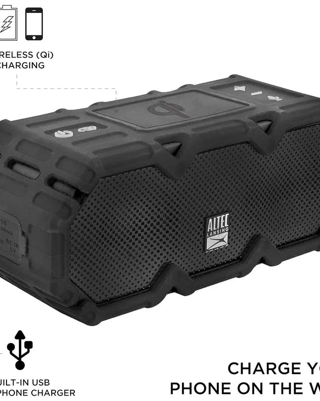 Altec Lansing LifeJacket Jolt - Waterproof Bluetooth Speaker, Durable & Portable