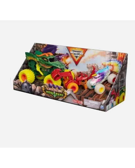 Monster truck Jam 1:24 & 1:64 Scale Diecast Vehicles 3pk