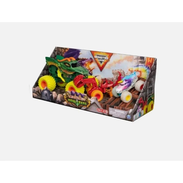 Monster truck Jam 1:24 & 1:64 Scale Diecast Vehicles 3pk