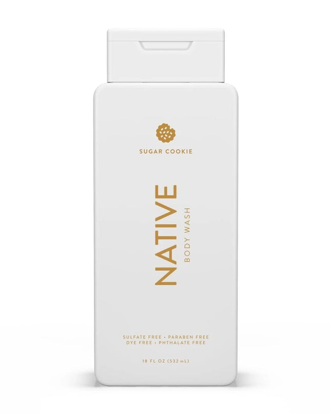 NATIVE BODY WASH 18 Oz sugar cookie
