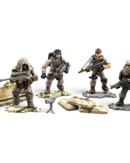 Mega Construx Call of Duty Desert Snipers Vs. Mercenaries, Multi (GCP06) new