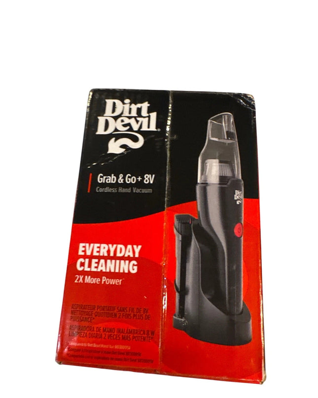 Dirt Devil Grab and Go+ 8V Cordless Handheld Vacuum Cleaner, 2-in-1 Tool