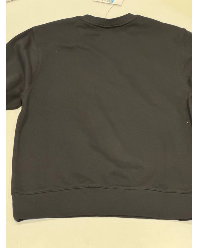 Nike Men's Club Fleece Sweatshirt Black Fleece Pullover Sport Casual Crewneck M