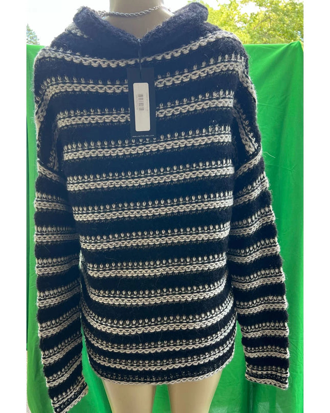 Line The Label Jamie women Long sleeve onyx Sweater medium