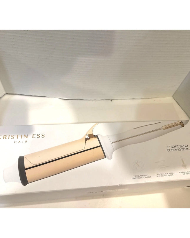 Kristin Ess Hair 2 Inch Titanium for Big Waves Large Barrel Curling Iron