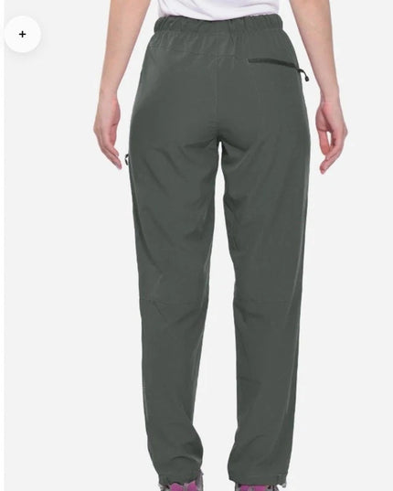 Women's Laureate UPF50+ DWR Hiking Pants steel gray, large