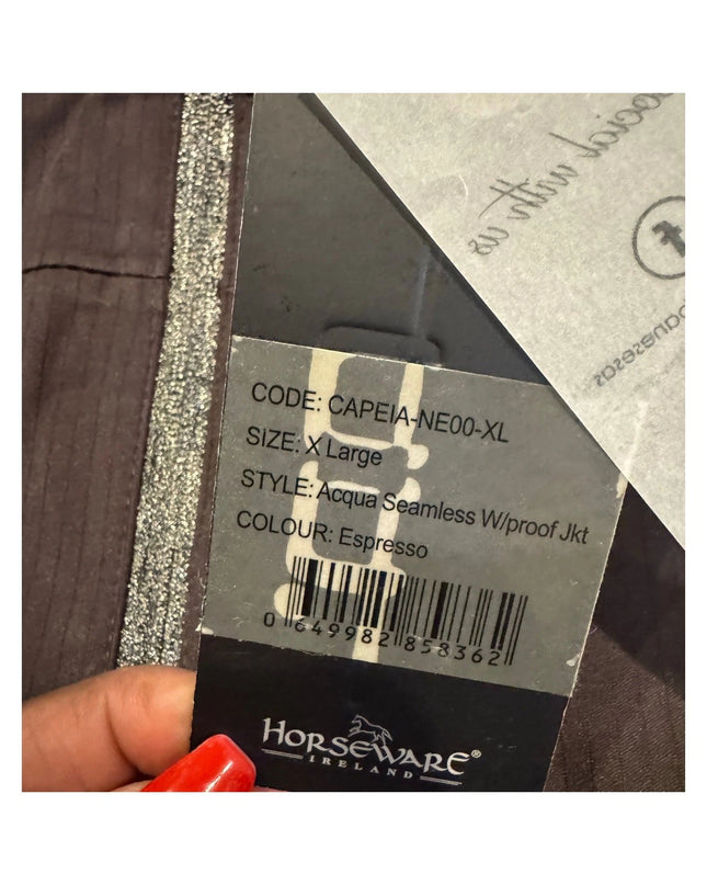 Horseware AA Platinum Copeia Acqua Seamless Waterproof Jacket - Espresso xl