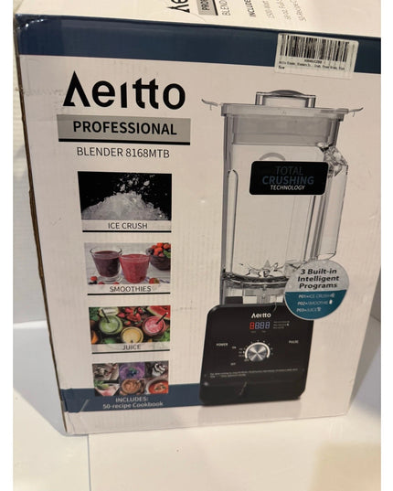 Aeitto 1500W Blender 68 Oz Professional  Blender for Ice Crush & Frozen Drinks
