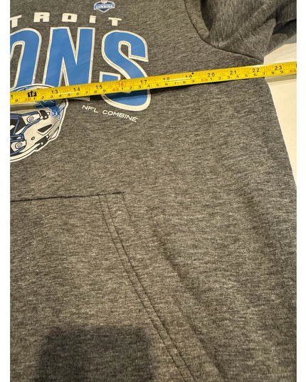 Detroit Lions Logo NFL Ultra Game Men's Pullover Hoodie med New